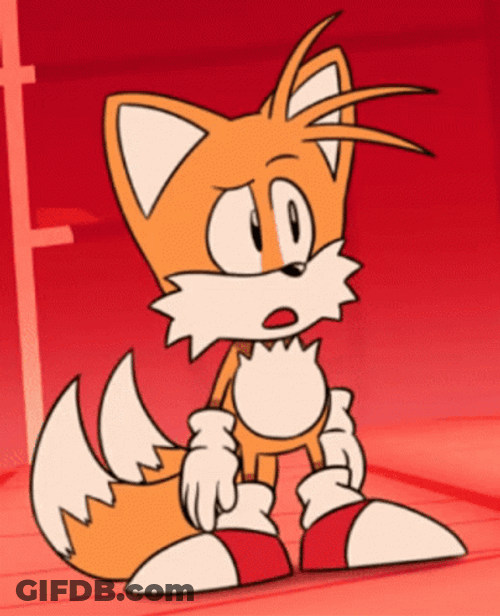 Tails Annoyed Face Palm GIF