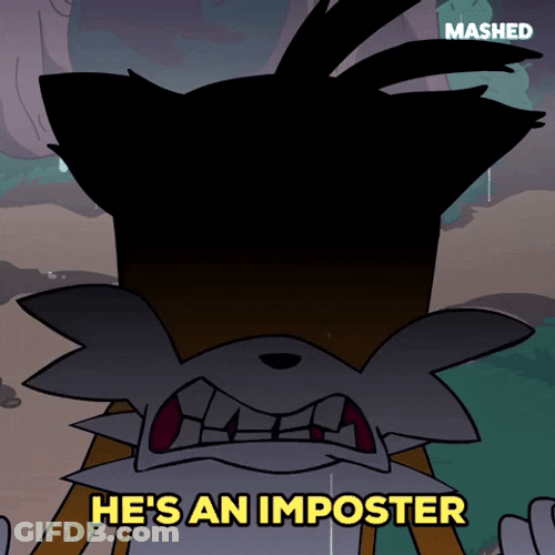 Tails He's An Imposter GIF