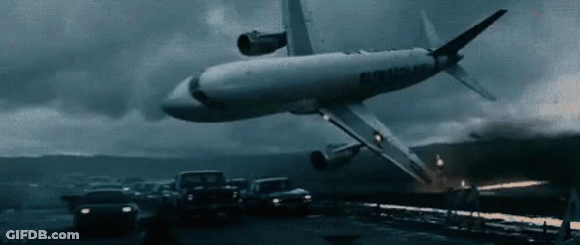Taiwan Plane Crash Turbulence Meme GIF