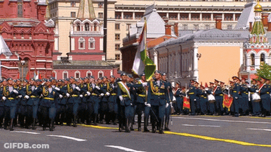 Tajikistan March Victory Day GIF