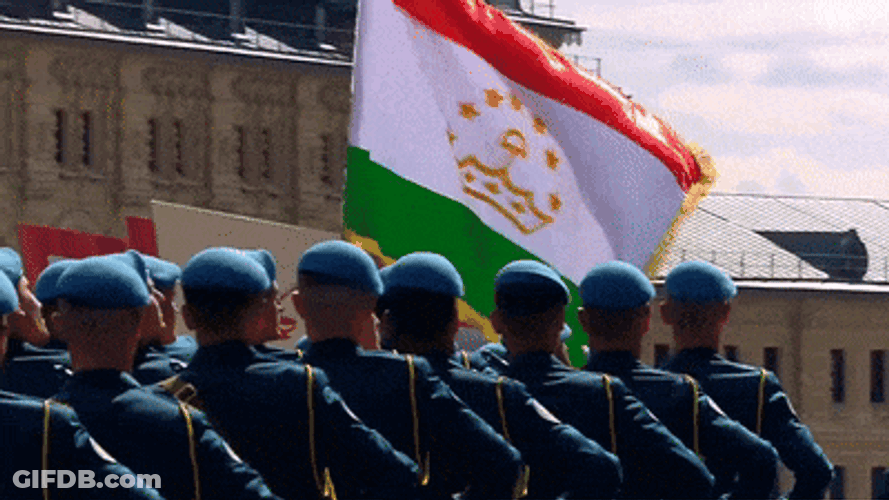 Tajikistan March Victory Day GIF