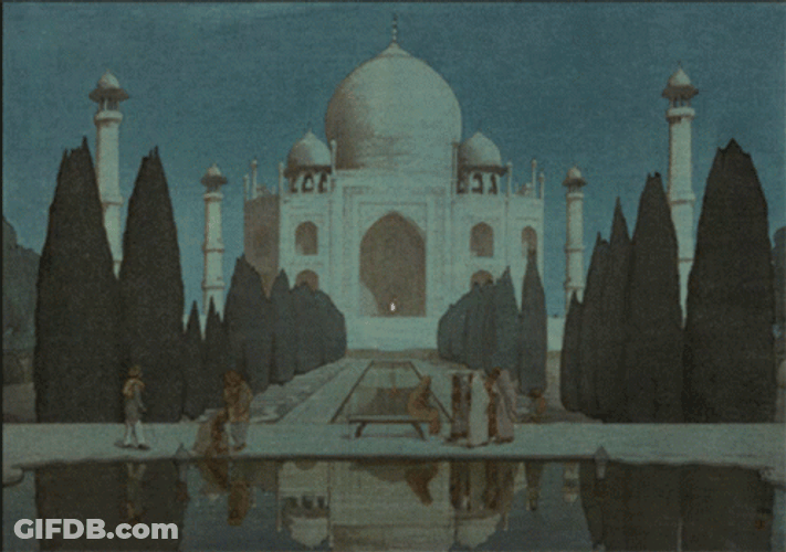 Tajikistan Taj Mahal Palace GIF