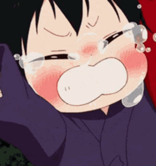 Taka Kamitani School BabySitters Anime Cry GIF