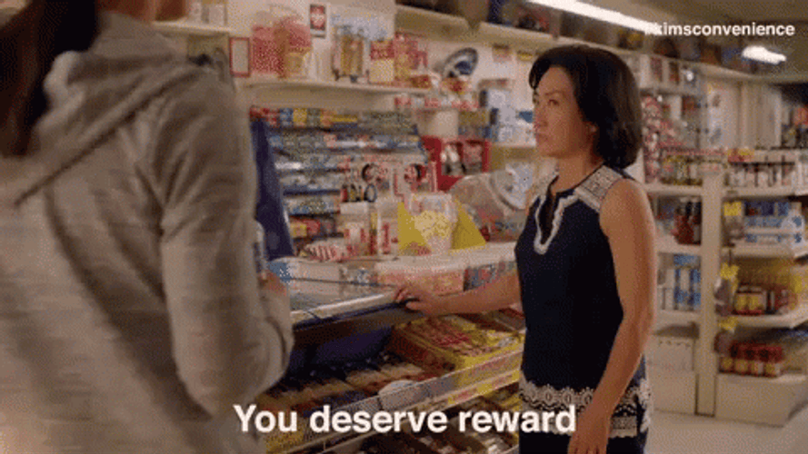 Take A Chocolate Bar Its Like A Reward GIF