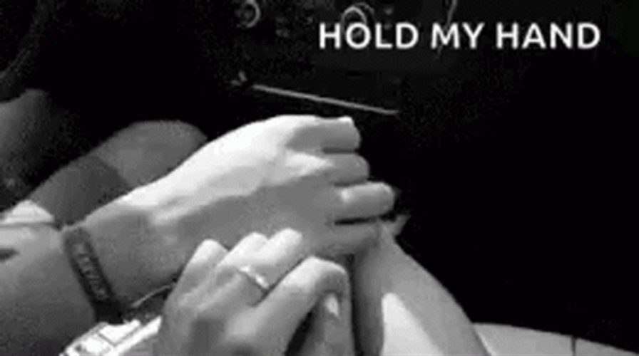 Take And Hold My Strong Hand While Car GIF