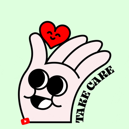 Take Care Mental Health Love YouTube GIF