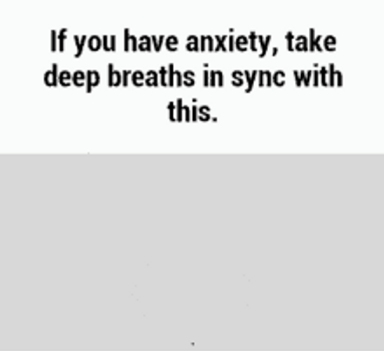 Take Deep Breaths Anxiety Sync GIF