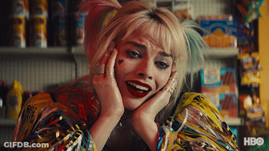 Take Me Now Harley Quinn Love Face GIF