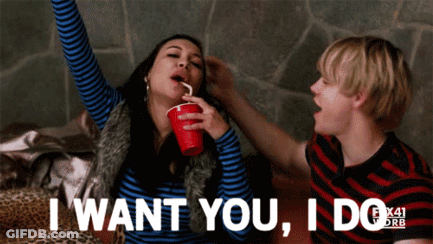 Take Me Now Naya Rivera I Want You I Do GIF