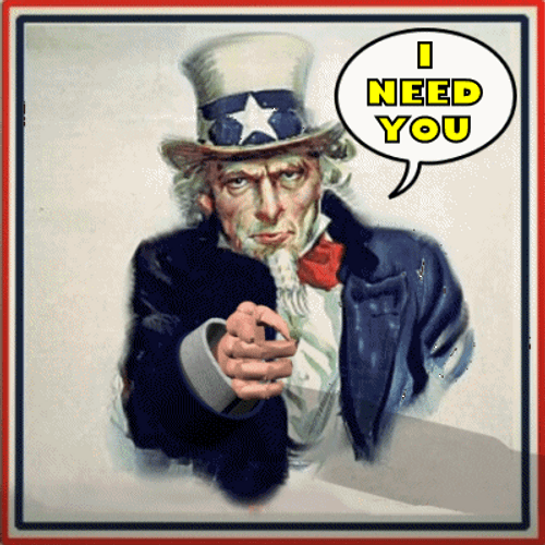 Take Me Now Uncle Sam I Need You GIF