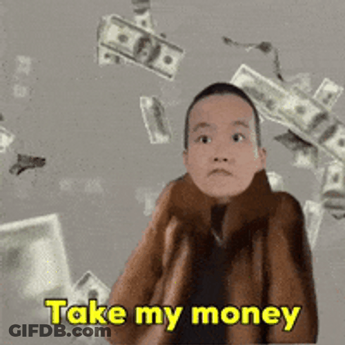 Take My Money Asian Guy GIF