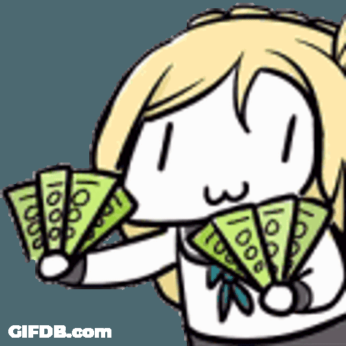 Take My Money Money Dance Sticker GIF