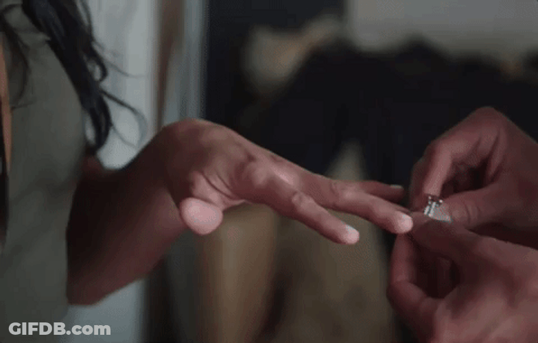 Take My Strong Hand And Put A Ring GIF