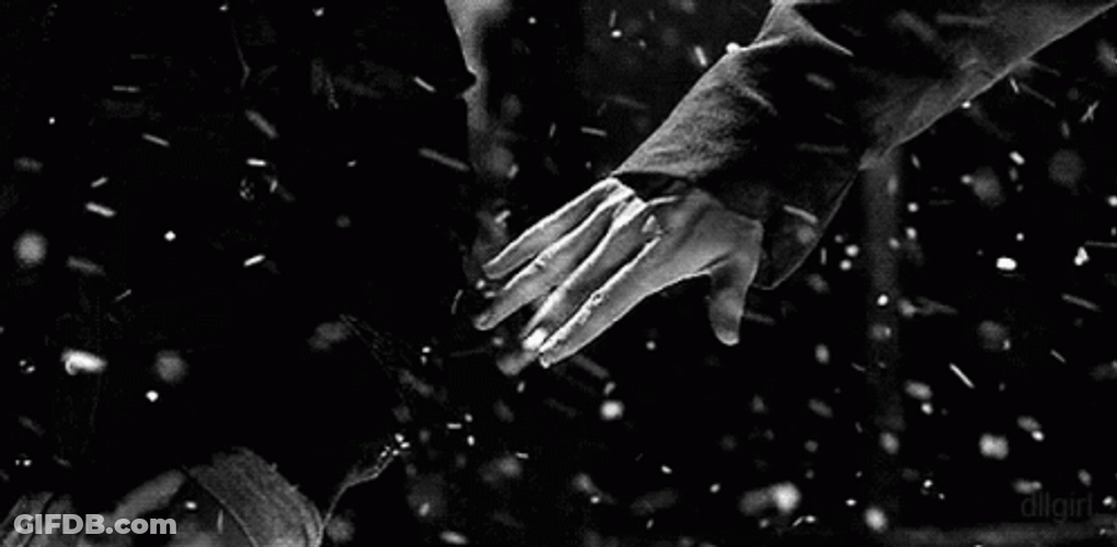 Take My Strong Hand In The Snow GIF