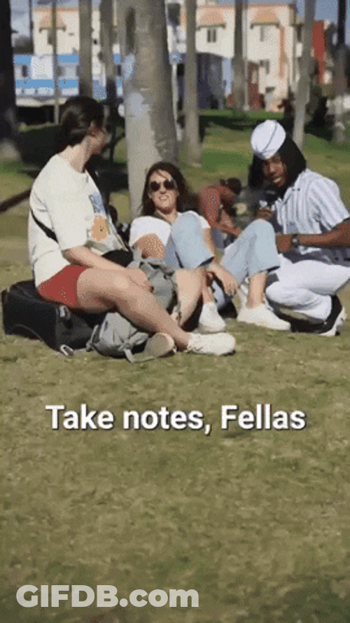 Take Notes On Dating GIF