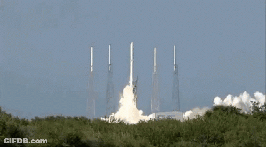 Take Off Rocket Launch GIF