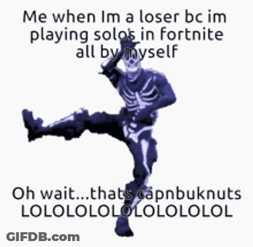 Take The L Fortnite Dance Skull Trooper Jonesy GIF