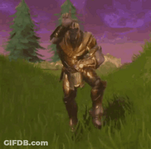 Take The L Loser Fortnite Dance Thanos Forest GIF