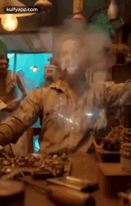 Taken Down By Electric Shock GIF