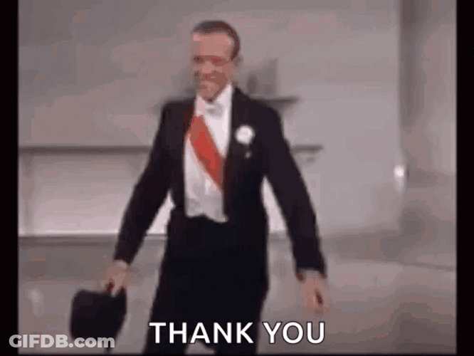 Taking A Bow Of Gratitude GIF