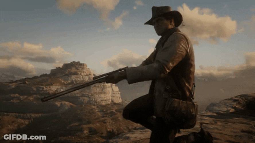 Taking Aim Rdr2 GIF