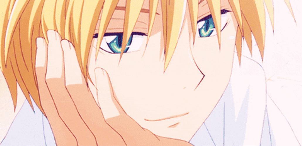 Takumi Usui Kawai Eyebrows Raise GIF