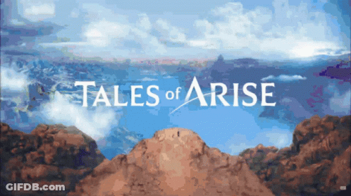 Tales Of Arise Poster Mountain Range GIF