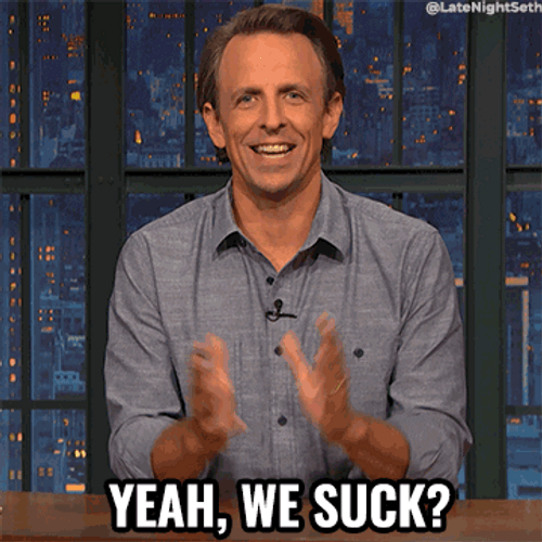 Talk Show Late Night With Seth Meyers This Sucks GIF