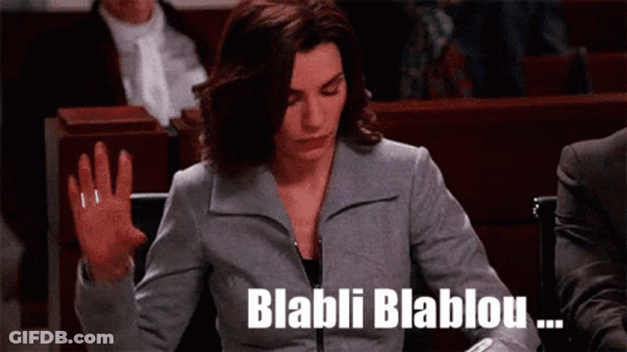 Talk To The Hand In The Court GIF