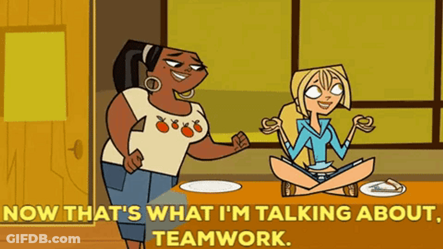 Talking About Teamwork Meme GIF