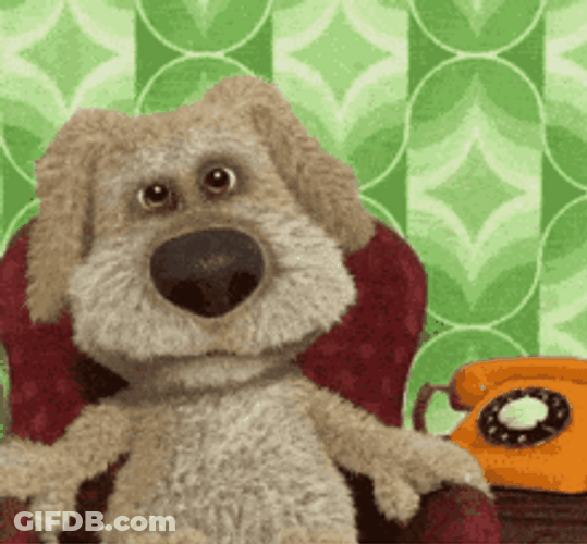 Talking Ben Answering No GIF