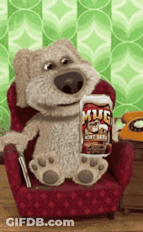 Talking Ben Drinking Mug GIF