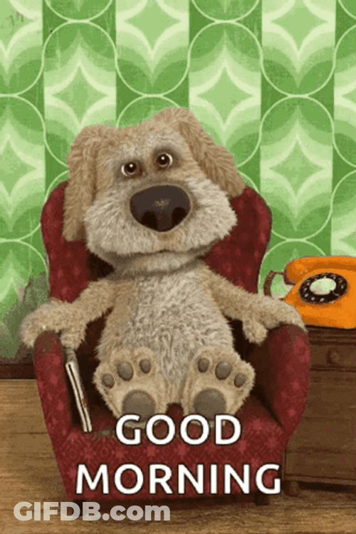Talking Ben Good Morning Phone Call GIF