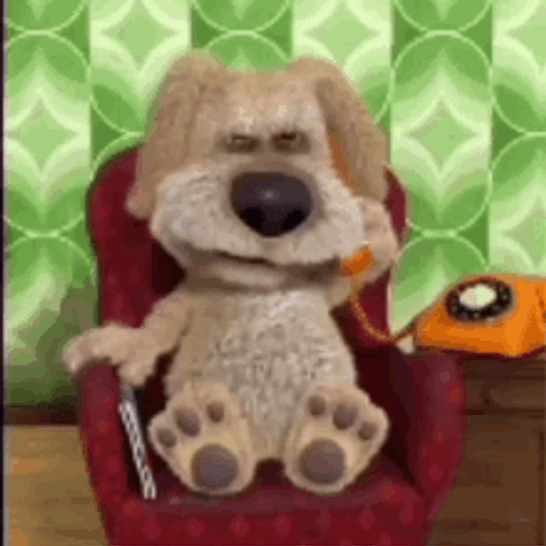 Talking Ben Reading Magazine GIF