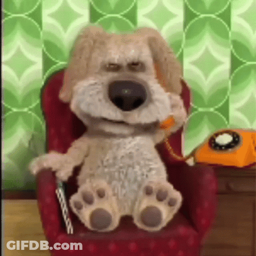 Talking Ben Reading Magazine GIF