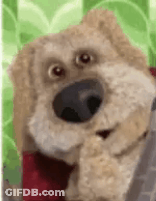 Talking Ben Shushing Keep Quiet GIF