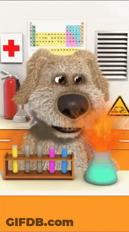 Talking Ben Yellow Smog GIF