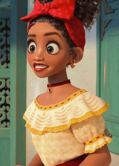 Talking Dolores Encanto GIF