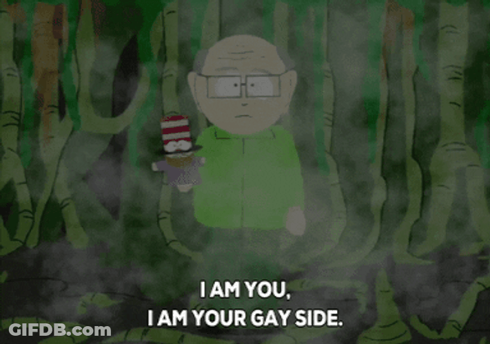 Talking Realising Why Are You Gay GIF