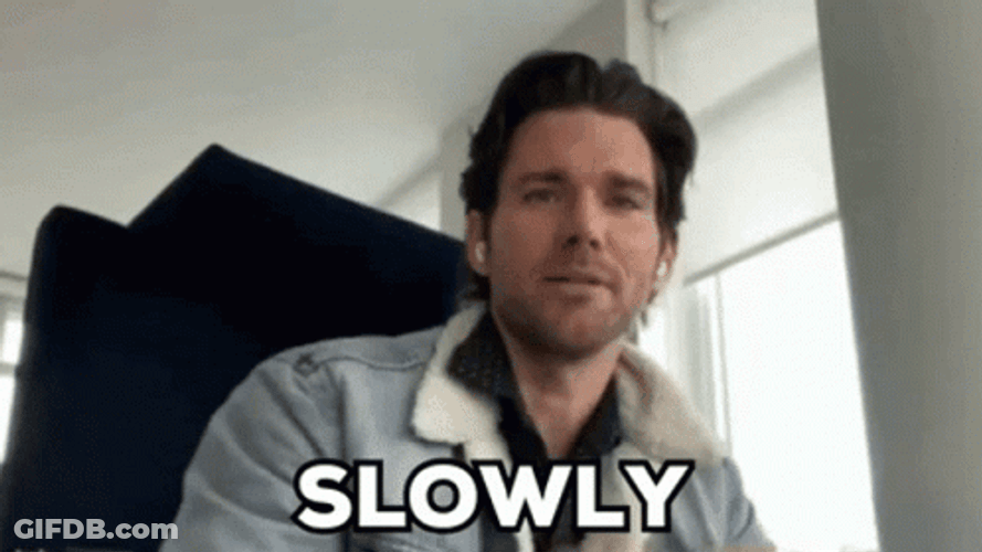 Talking Slow Kevin McGarry Video Call GIF