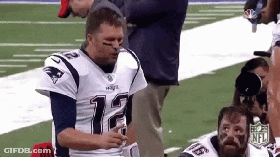 Talking Tom Brady Lets Go GIF