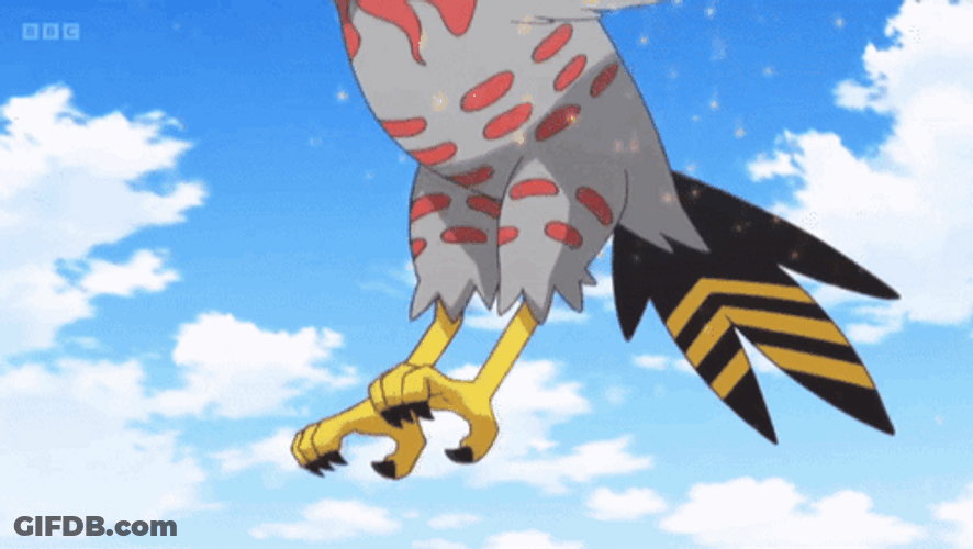 Talon Flame Ash Greninja GIF