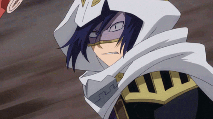 Tamaki Amajiki Attacking Anime Tentacles GIF