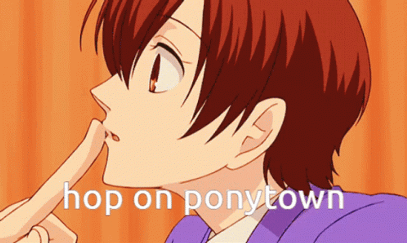 Tamaki Suoh Touch Haruhi Fujioka Lips GIF
