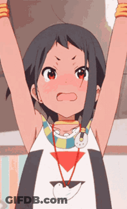 Tamako Market Choi Mochimazzi Anime Girl Crying GIF