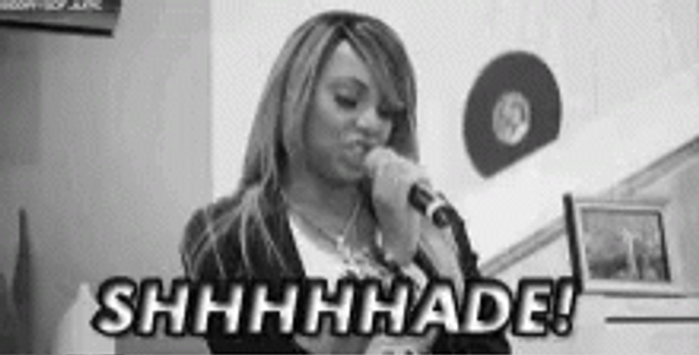 Tamar Braxton Shade GIF