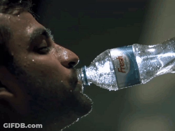 Tamim Iqbal Drinking Water GIF