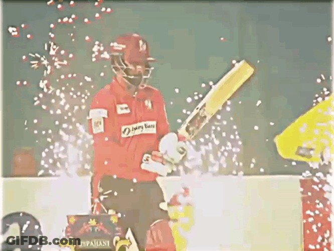 Tamim Iqbal Pyro Display GIF
