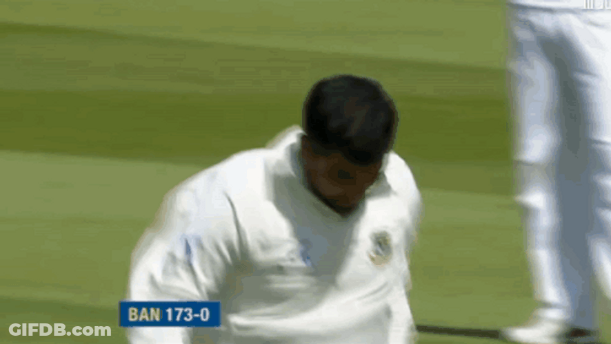 Tamim Iqbal Running After Scoring GIF