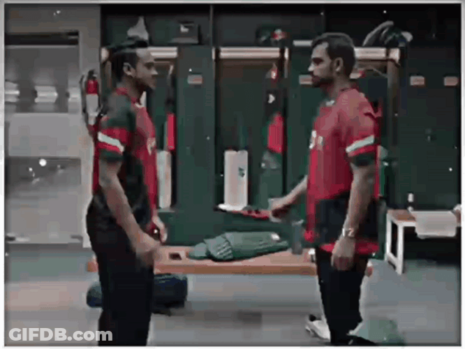 Tamim Iqbal Shaking Hands GIF